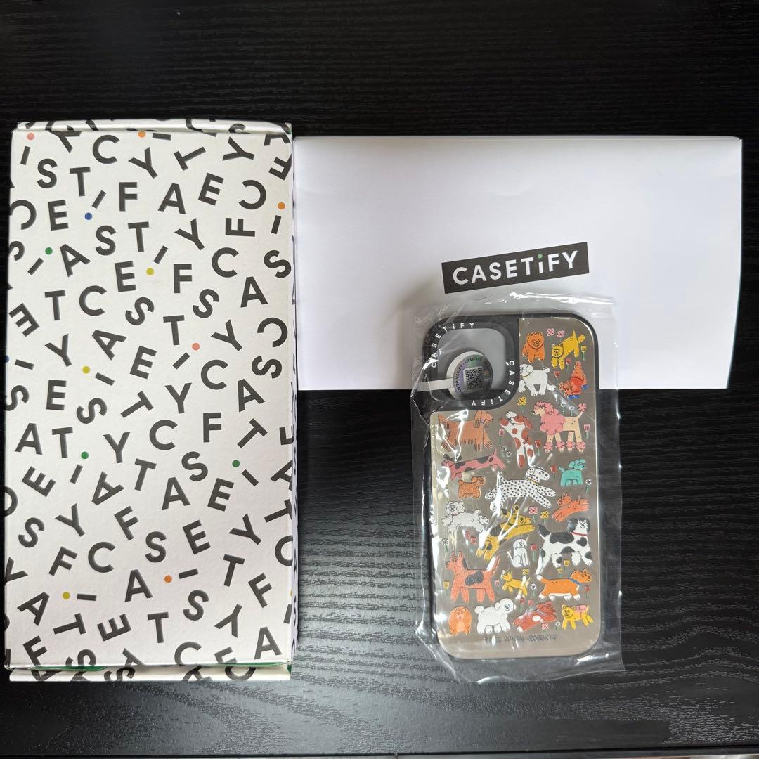 CASETiFY iPhone 15 ミラーケース 動物柄