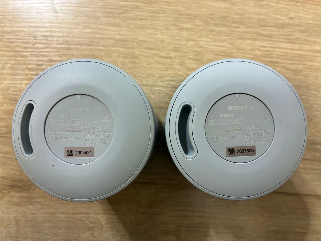 SONY SRS-XB100 2個セット