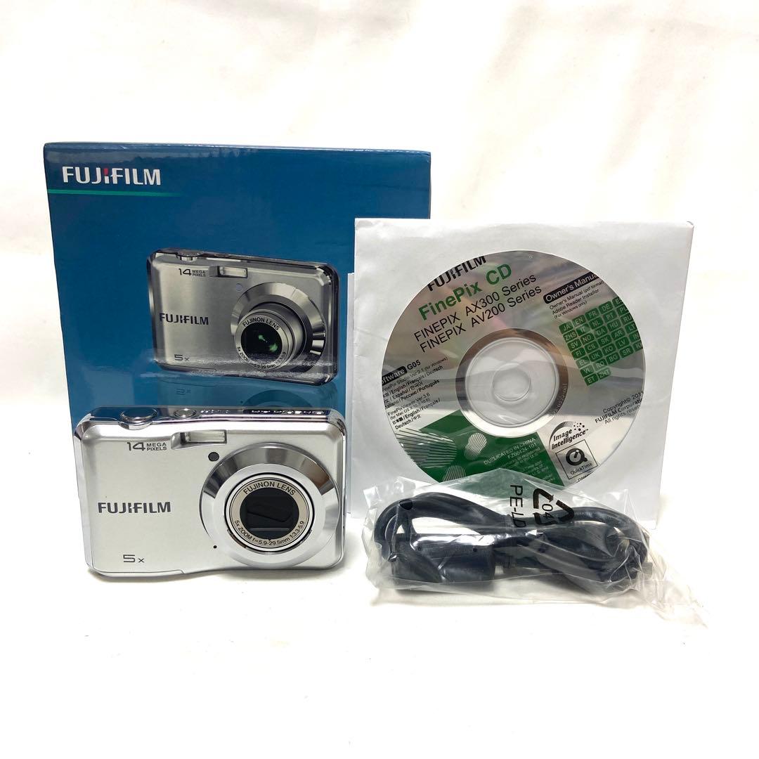 FUJIFILM FINEPIX AX300 コンパクトデジタルカメラ シルバー