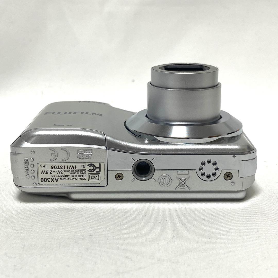FUJIFILM FINEPIX AX300 コンパクトデジタルカメラ シルバー