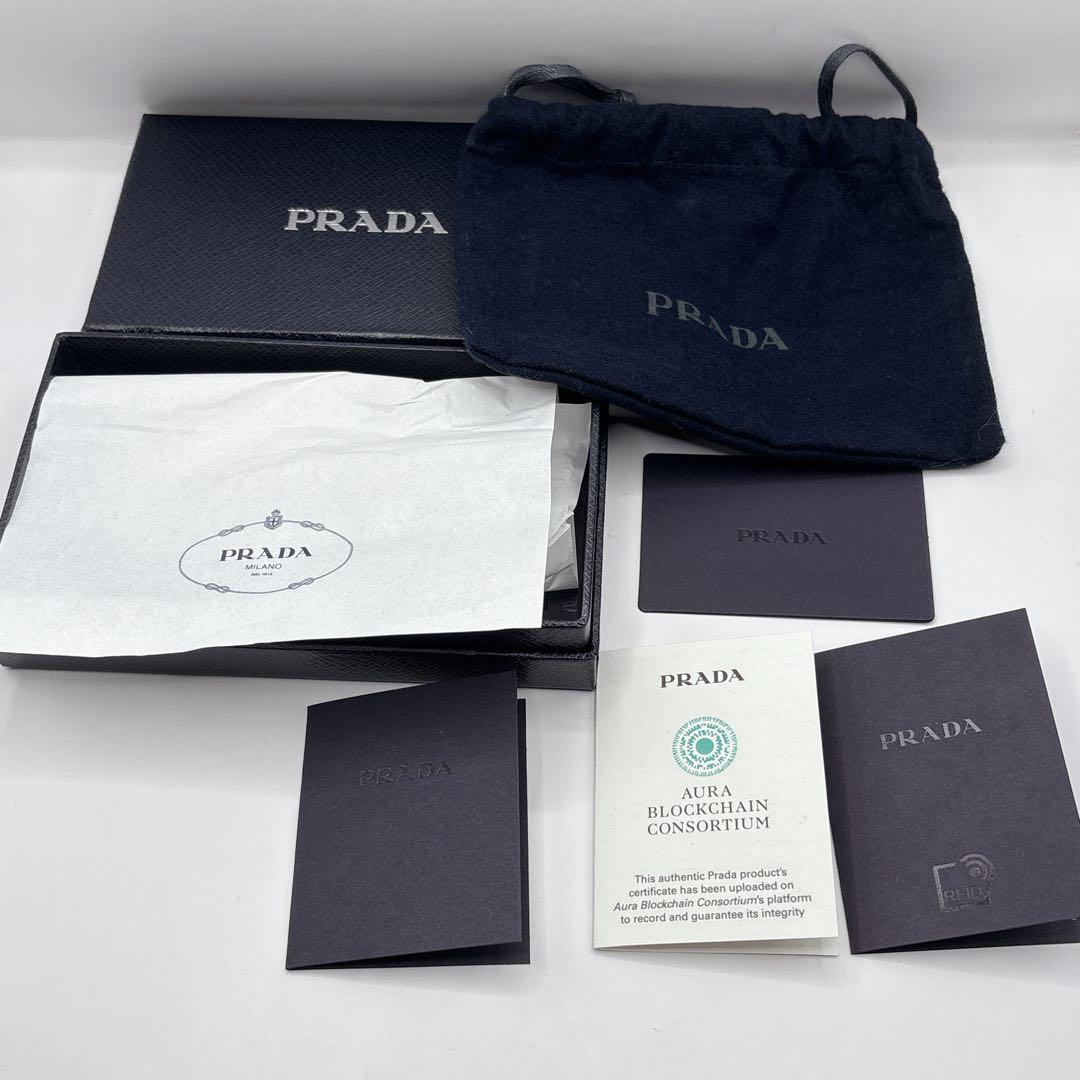 箱あり✨PRADA iPhoneケース iPhone15PRO レザー