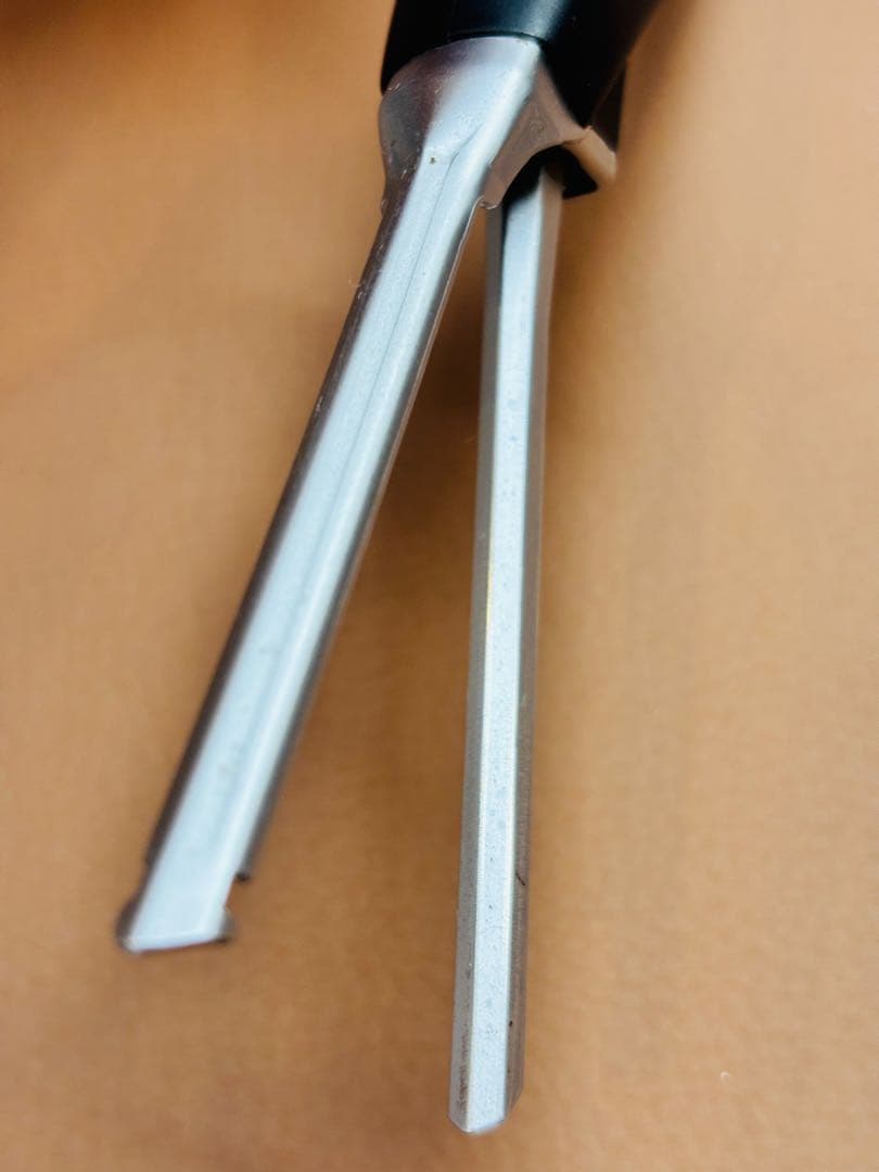 超美品　LENZ α-4レンツアイロン 5角 4ミリ　理容アイロン