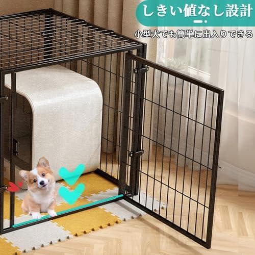 ペットサークル 犬 ゲージ ペットフェンス 犬 サークルケージドア付き