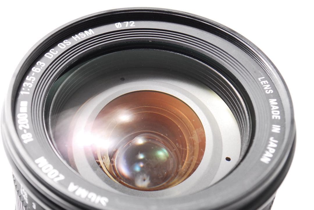 【レンズ交換不要】SIGMA 18-200mm Nikon用 手ブレ補正付