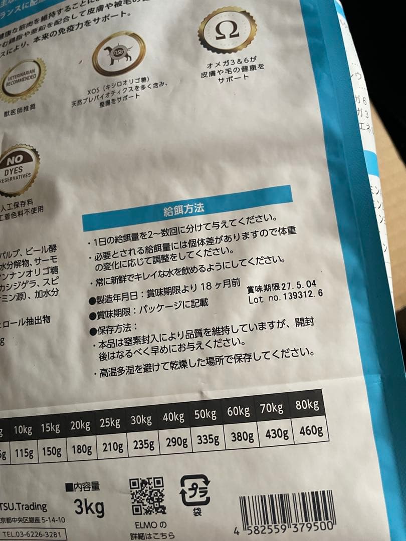 ELMO ドッグフード 5.4kg