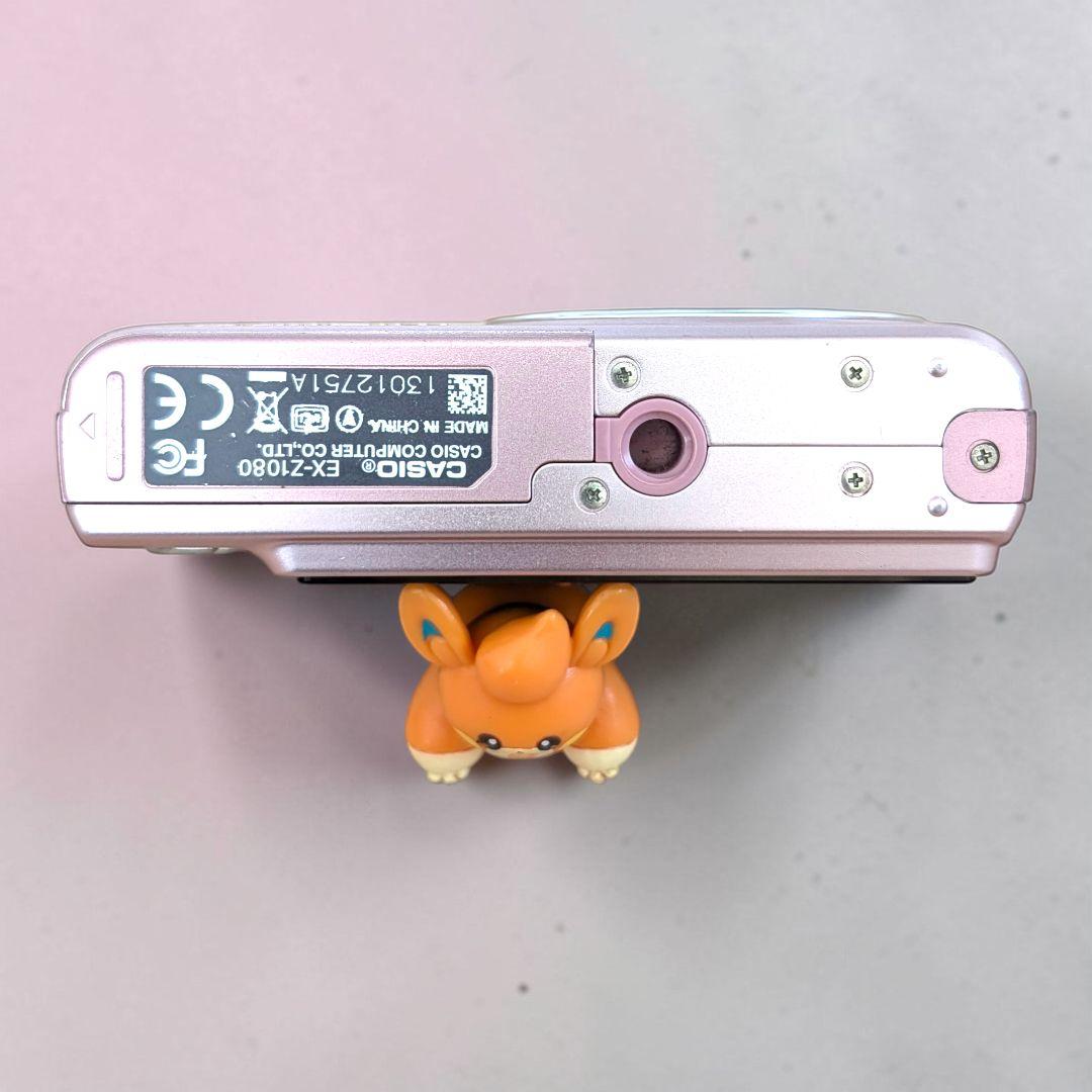 付属品多数 動作確認済 CASIO EX-Z1080 ピンク デジカメ 充電器