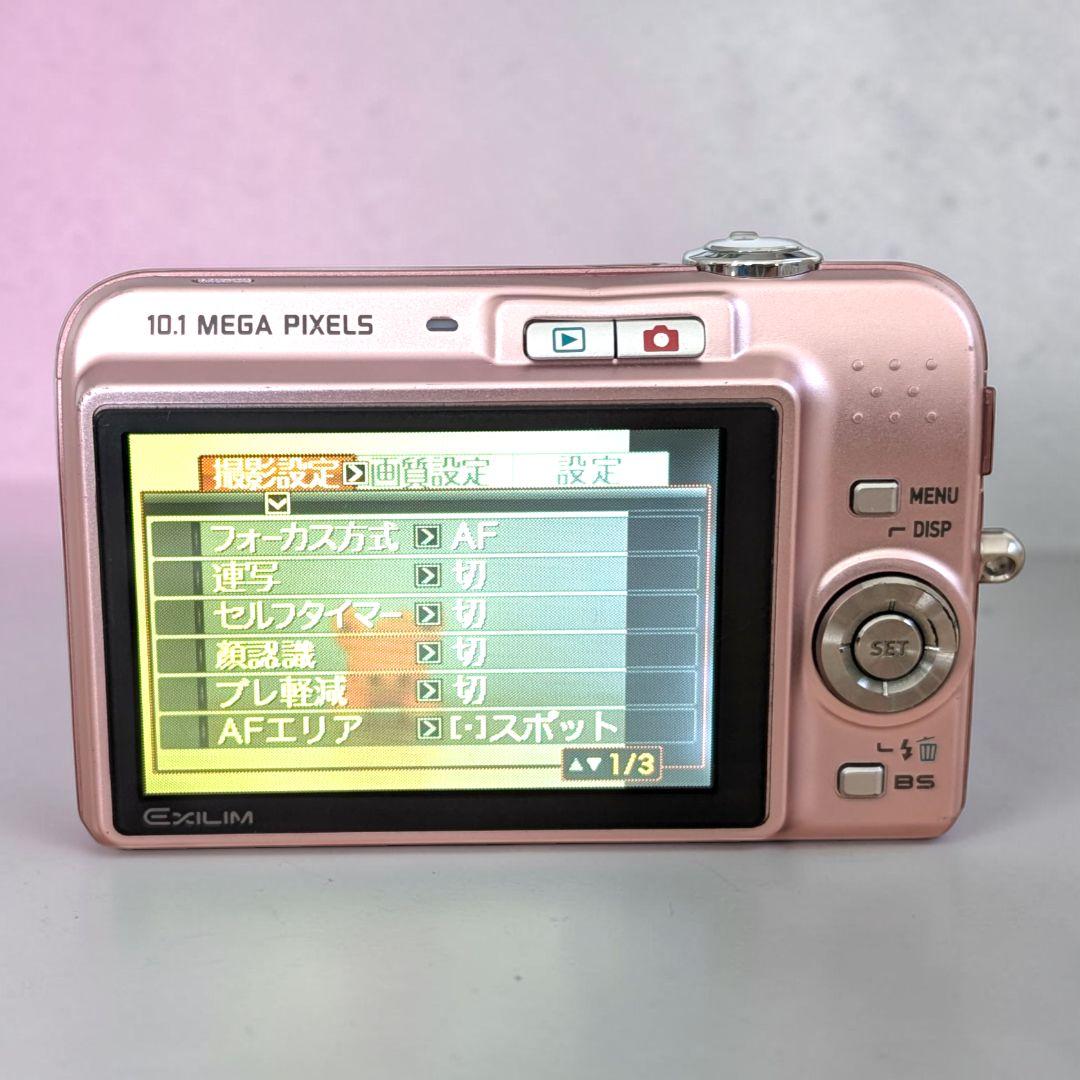 付属品多数 動作確認済 CASIO EX-Z1080 ピンク デジカメ 充電器