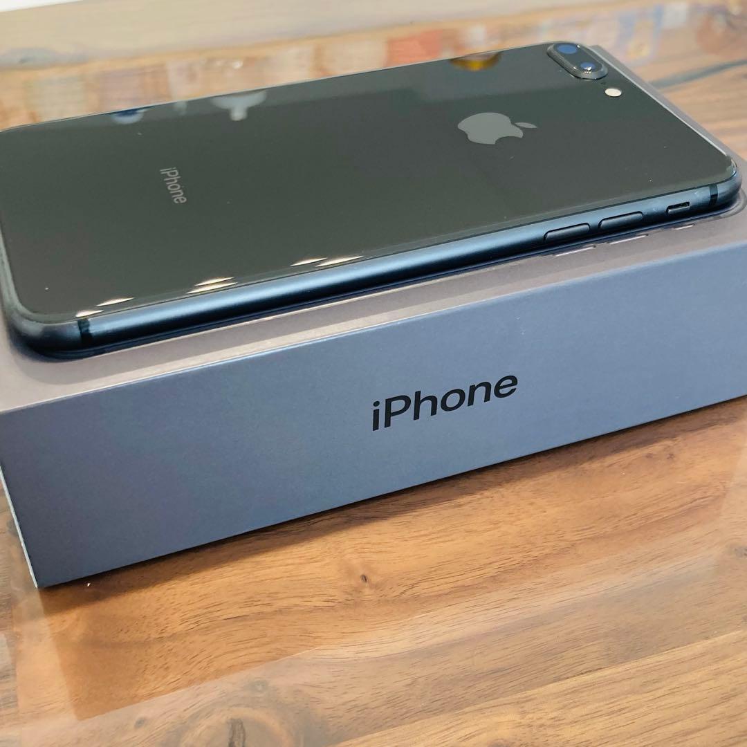 iPhone 8Plus 256GB スペースグレー バッテリー最大容量100%