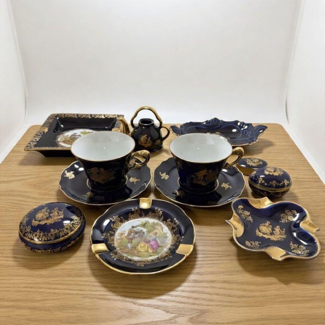 Limoges 22K金彩 ティーセット 他 まとめ売り