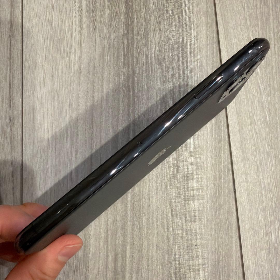iPhone11ProMax 256GB スペースグレー ケース、フィルム付き
