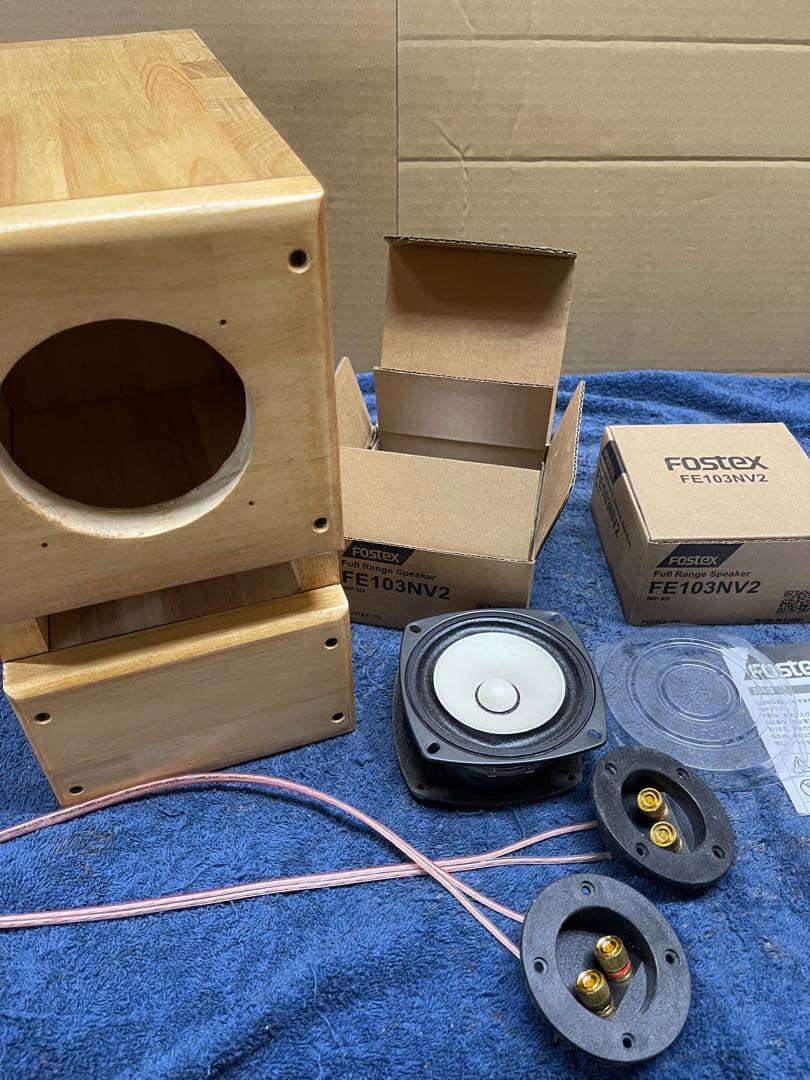 fostex103搭載　自作スピーカー