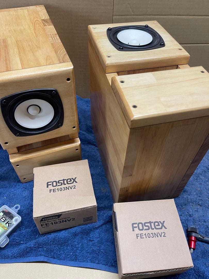 fostex103搭載　自作スピーカー
