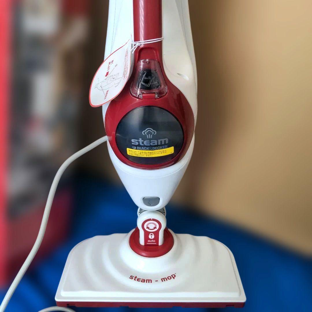 BLACK&DECKER steam-mop 2in1スチームモップ　未使用