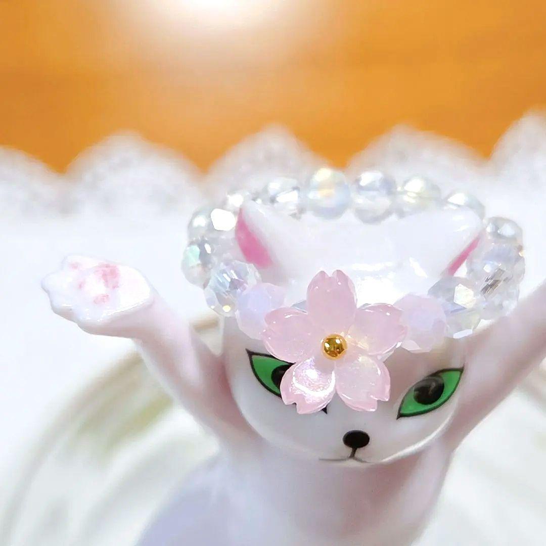 専用です☆ホタルガラスとレインボーオーラ水晶のゴムリング　他5品