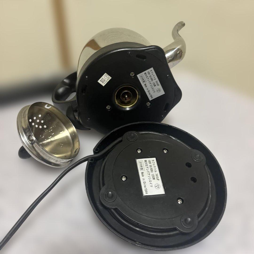 大石アンドアソシエイツ電気カフェケトル 7410JP 18年製