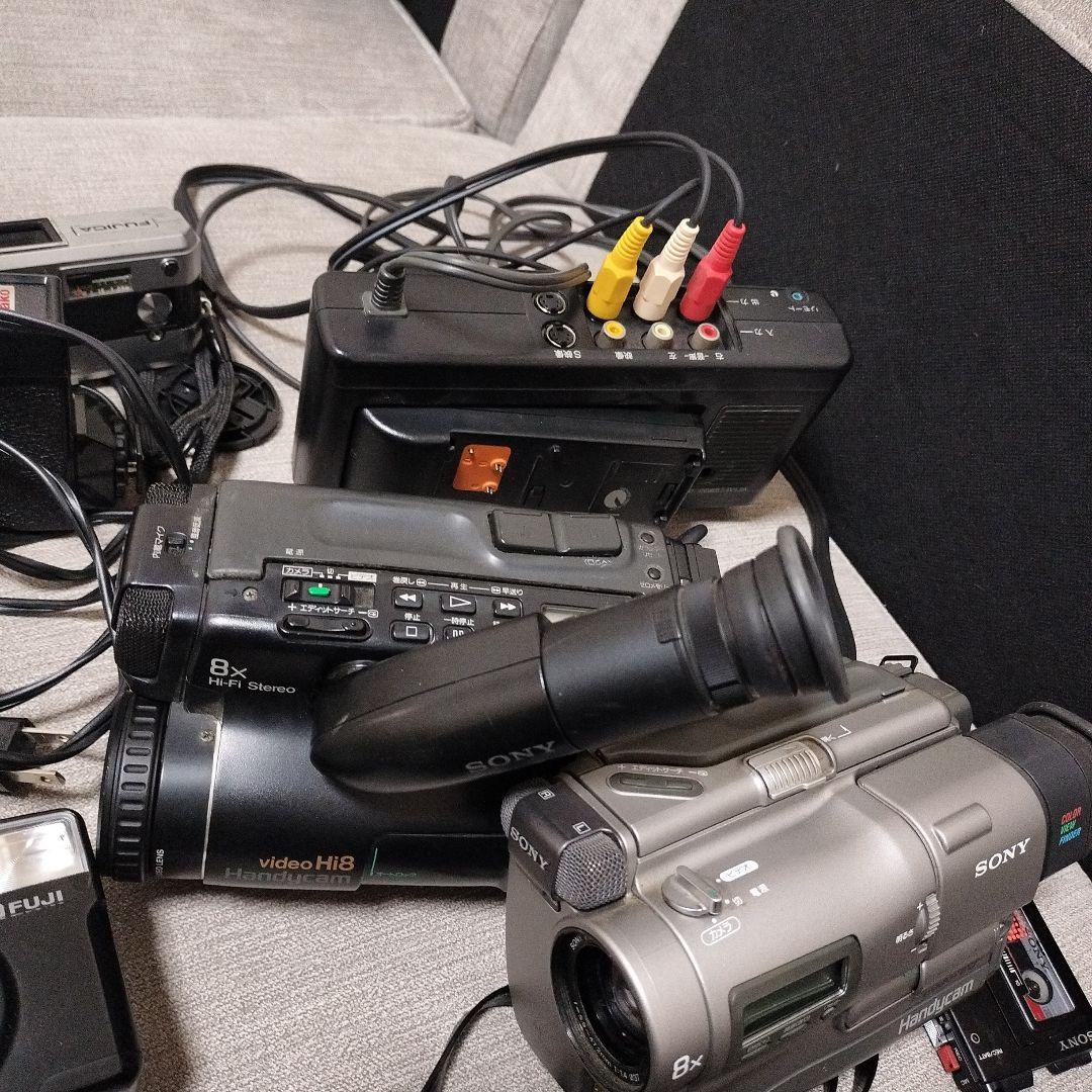 Sony Handycam & Fujifilm FLIX ビデオカメラセット