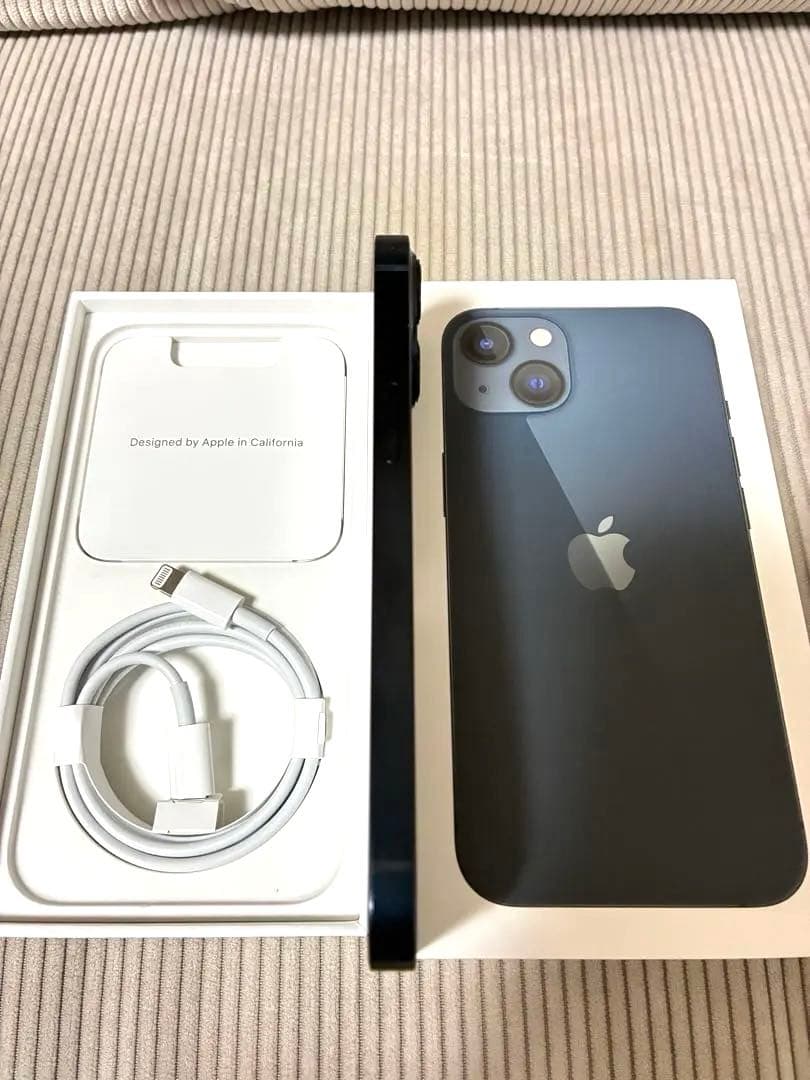 Apple iPhone 13 128GBミッドナイト 本体