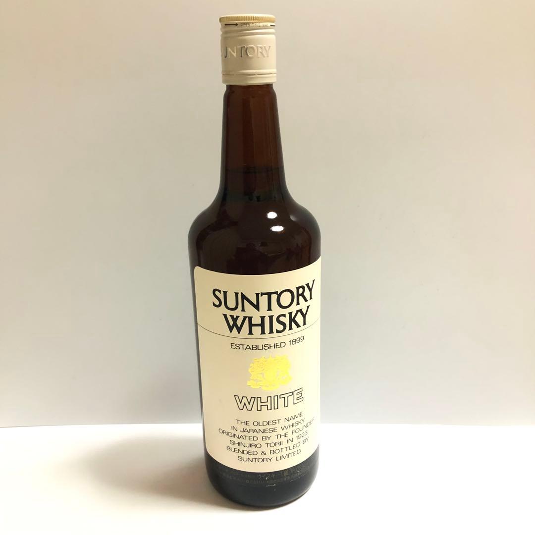 ウイスキー　サントリー　ホワイト　未開封　古酒　1級　720ml 40度