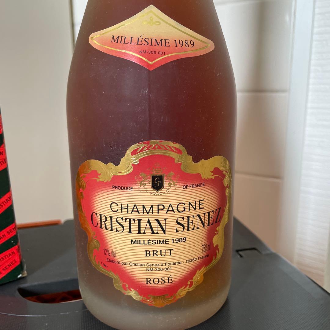 CHAMPAGNE CRISTIAN SENEZ 1989 ロゼ