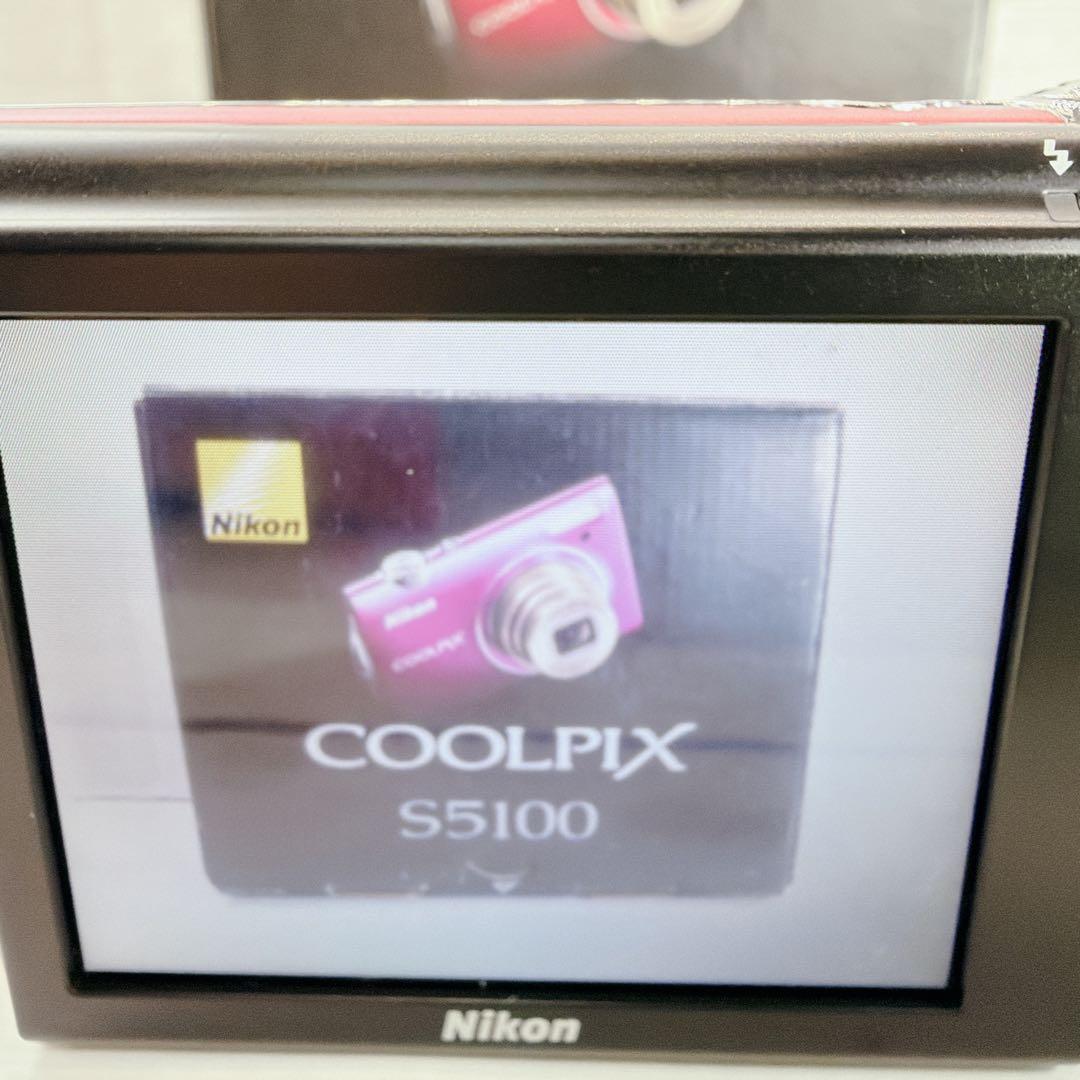 極美品　Nikon COOLPIX S5100 ピンク　動作確認済