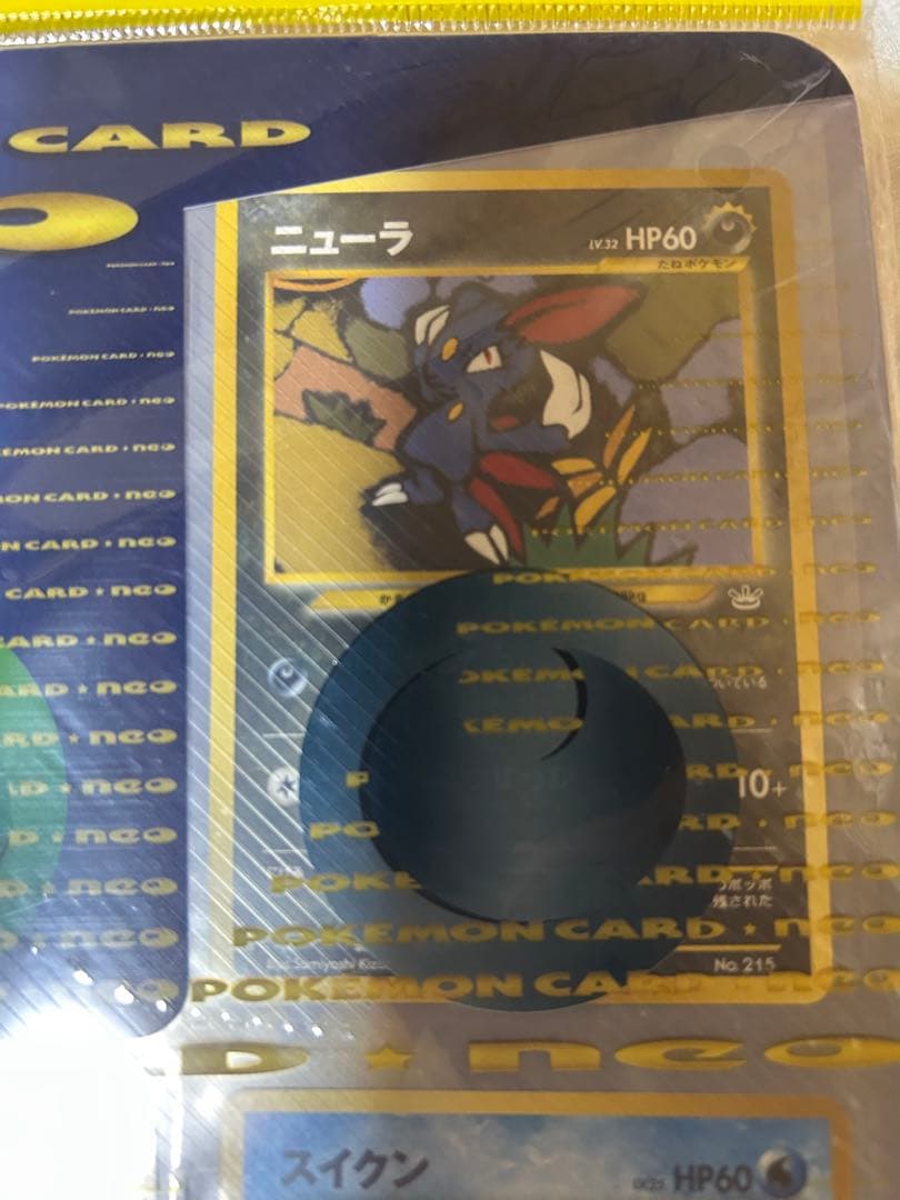 未開封希少　ポケモンカード　ネオ　プレミアムファイル3