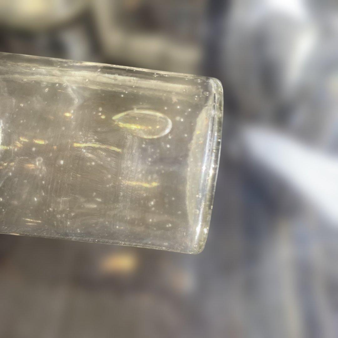 レトロ　ガラス瓶　醤油差し　ドレッシングポット