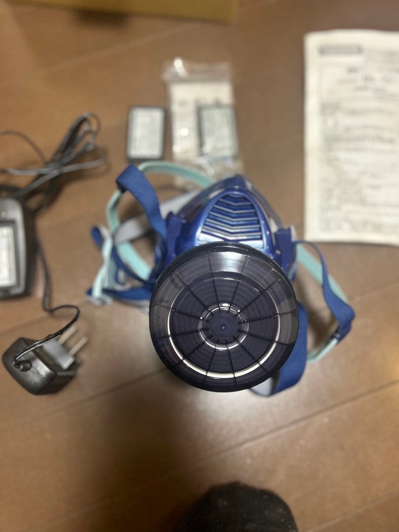 未使用 興研 BL-321H-02 電動ファン付き呼吸バッテリー2個 動作確認済
