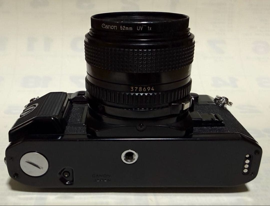 Canon A-1 一眼レフカメラ 28mmレンズ付き