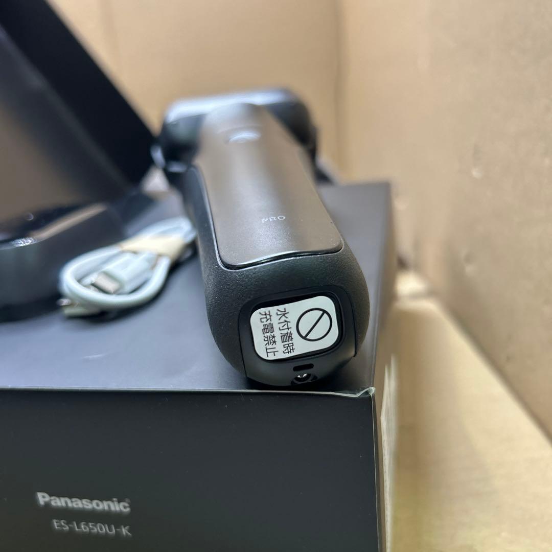 パナソニック シェーバー ラムダッシュ PRO 6枚刃 ES-L650U-K