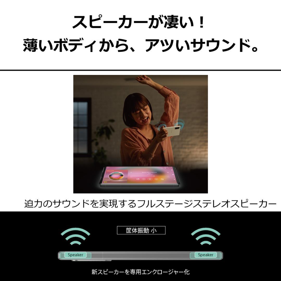 5289スマホ Xperia 5 IV SO-54C SIMフリーホワイト超美品