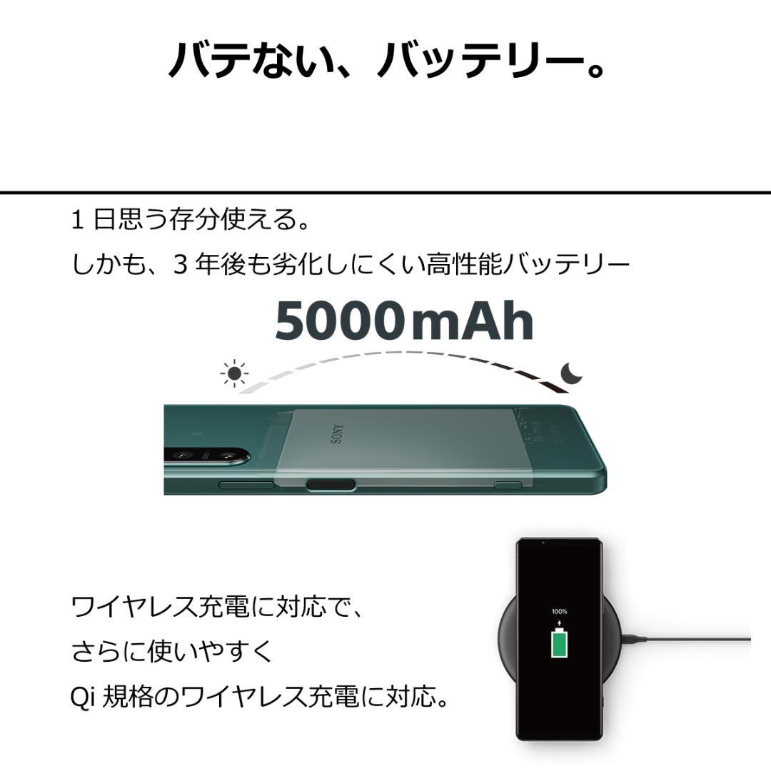 5289スマホ Xperia 5 IV SO-54C SIMフリーホワイト超美品