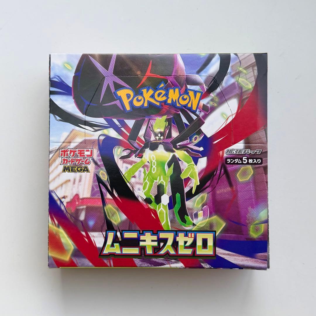 BOX【新品】ポケモンカードゲーム MEGA 拡張パック ムニキスゼロ ポケカ