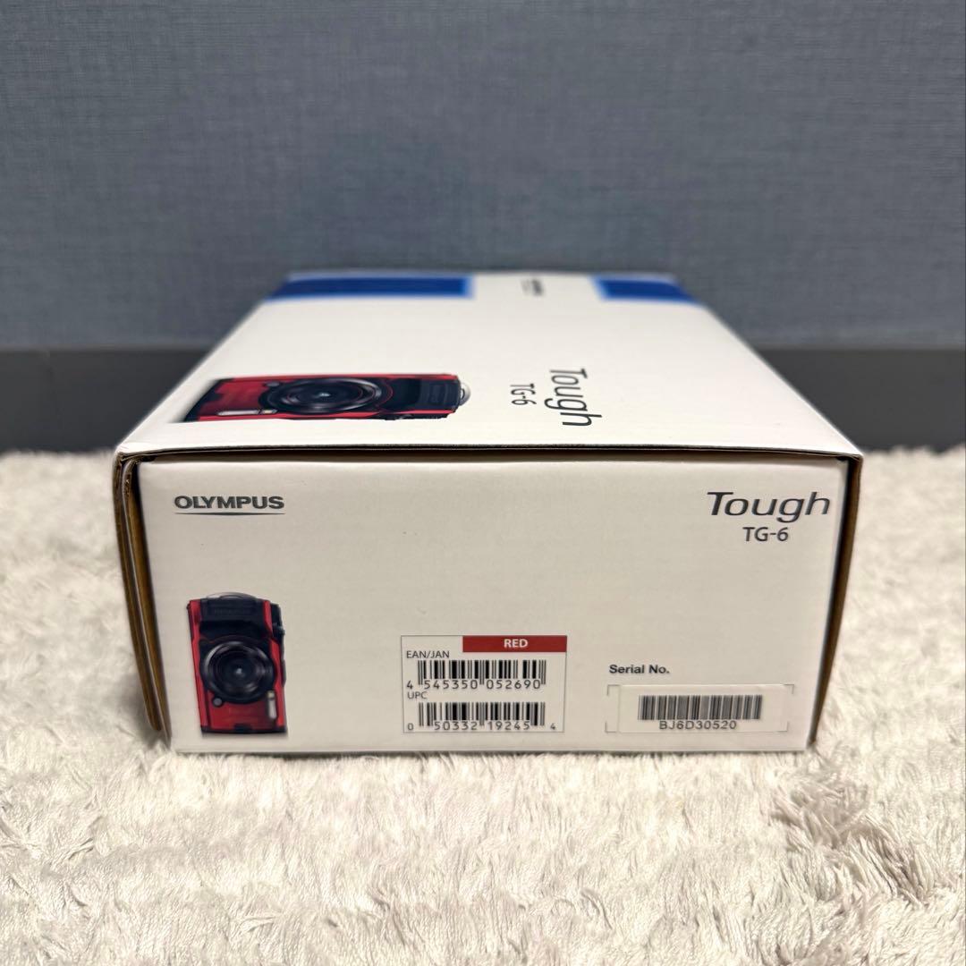【ほぼ新品】OLYMPUS オリンパス Tough TG-6 RED