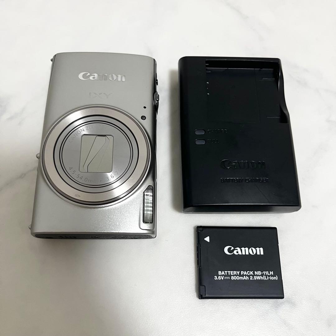 美品 Canon キャノン IXY650 シルバー コンパクトデジタルカメラ