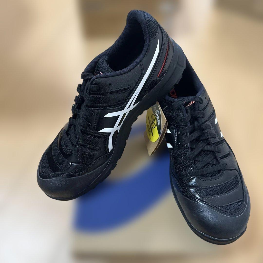 ASICS 安全靴 ブラック/ホワイトCP103新品、未使用