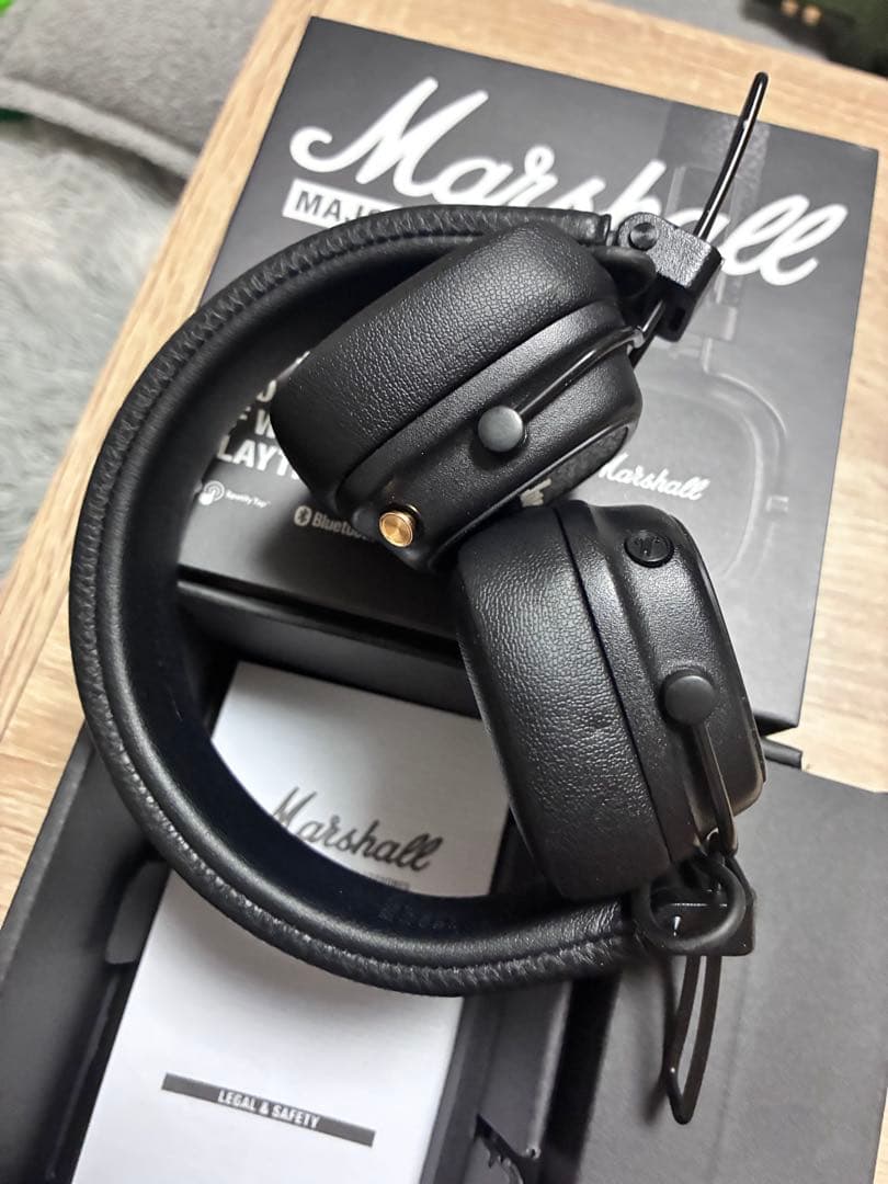Marshall MAJORⅤ black ワイヤレスヘッドフォン