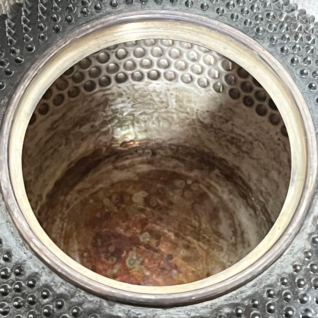 銀瓶　純銀　鉄瓶　御湯沸　500g