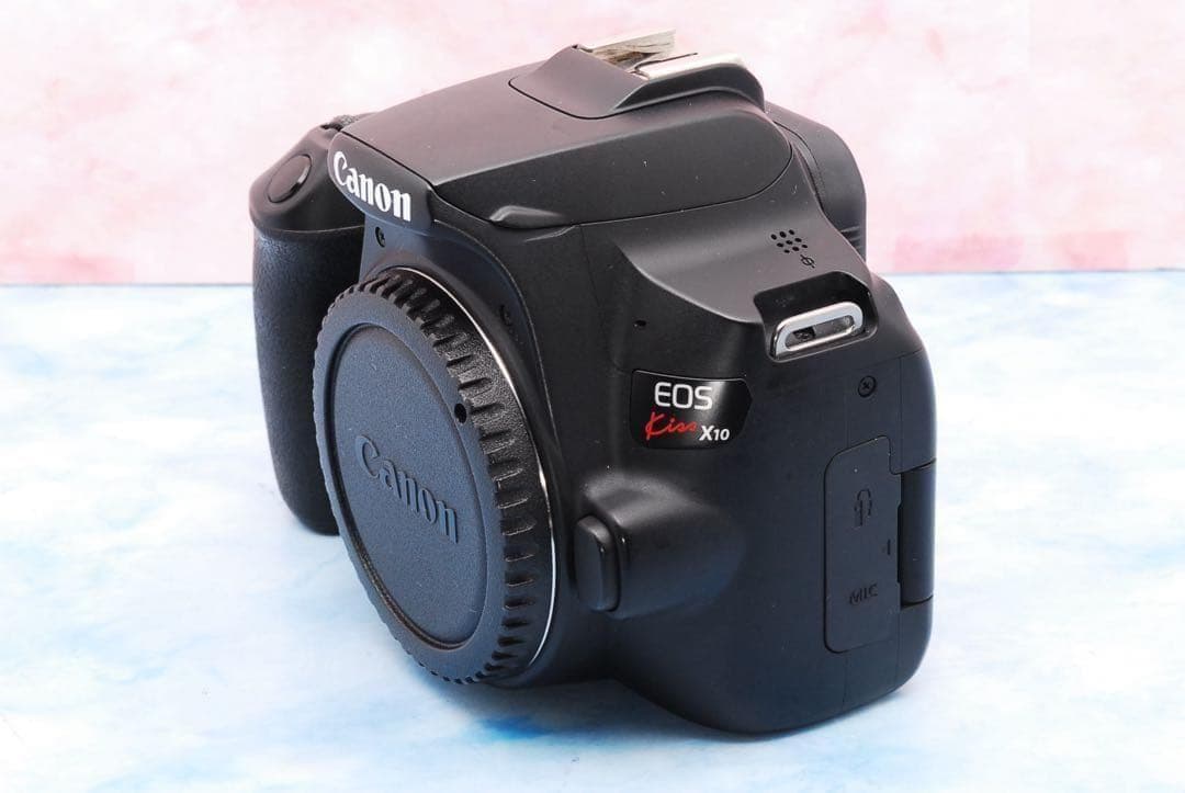 Canon EOS Kiss X10☆一眼レフカメラ☆超望遠レンズ付☆入学式