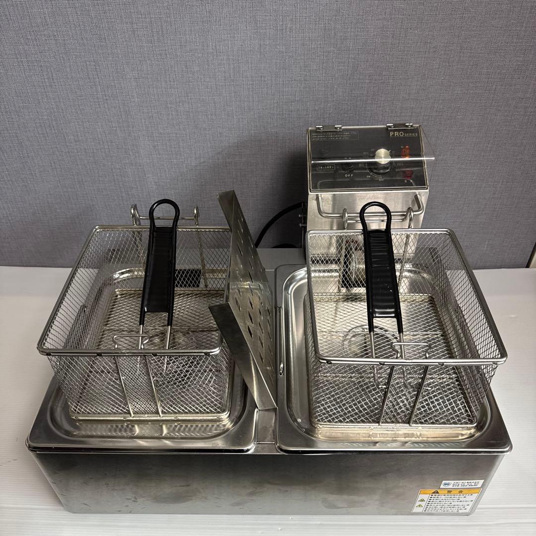株式会社安吉　電気卓上フライヤー　PRO-6.OFELW 業務用フライヤー