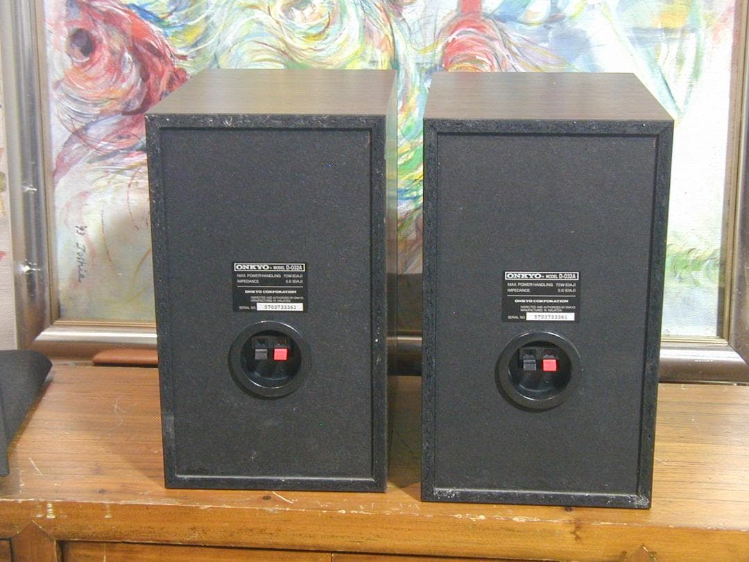 《パワフルな音》★ONKYO　スピーカー D-032A ペアです。オンキョー★★