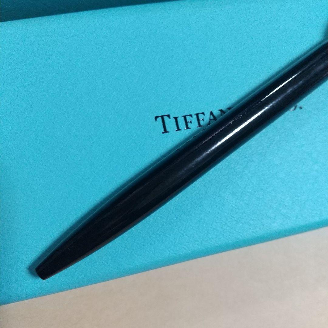 美品 Tiffany & Co. エルサ・ペレッティ ブラック ボールペン