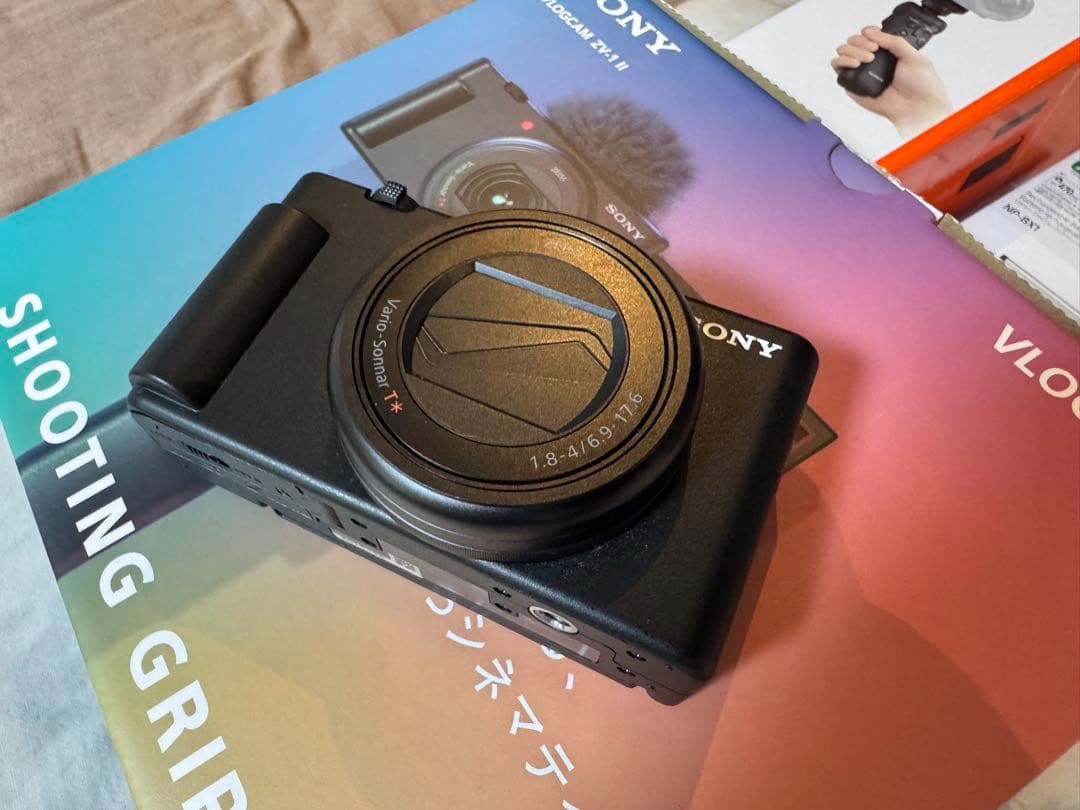 SONY VLOGCAM ZV-1II シューティンググリップキット