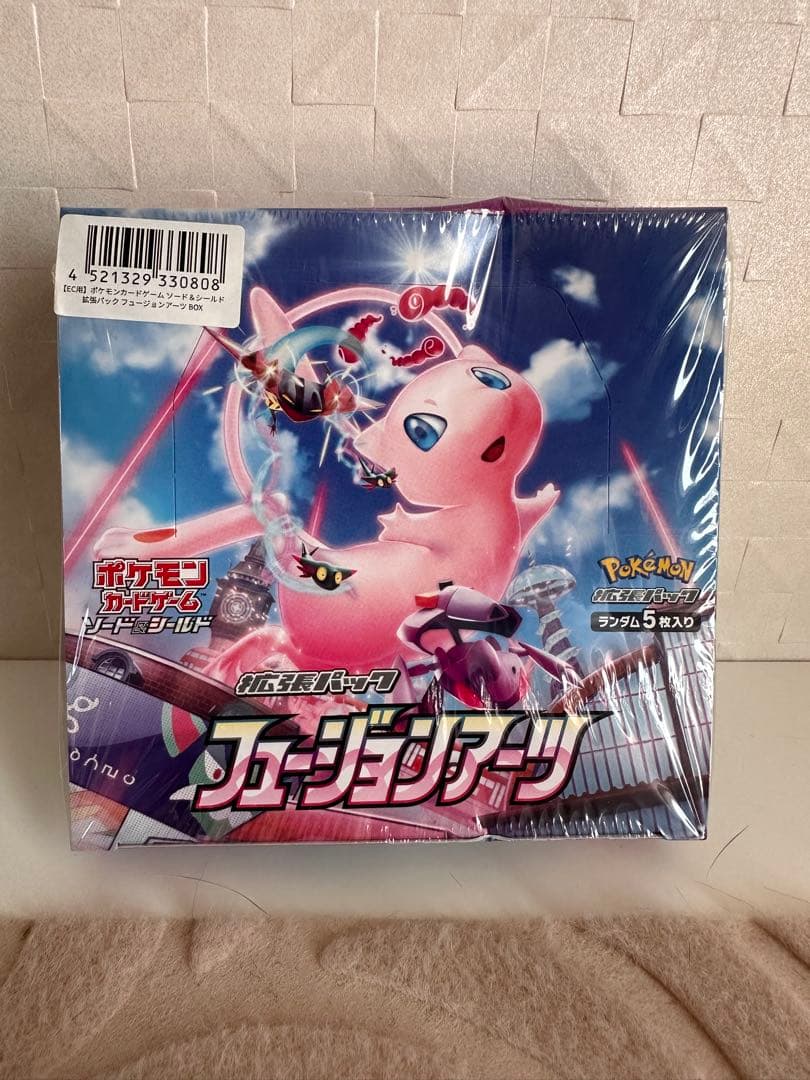 ポケモンカードゲーム フュージョンアーツ 未開封BOX シュリンク付き　凹み有り
