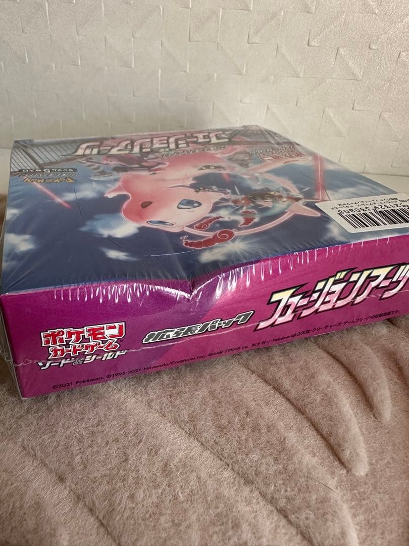 ポケモンカードゲーム フュージョンアーツ 未開封BOX シュリンク付き　凹み有り