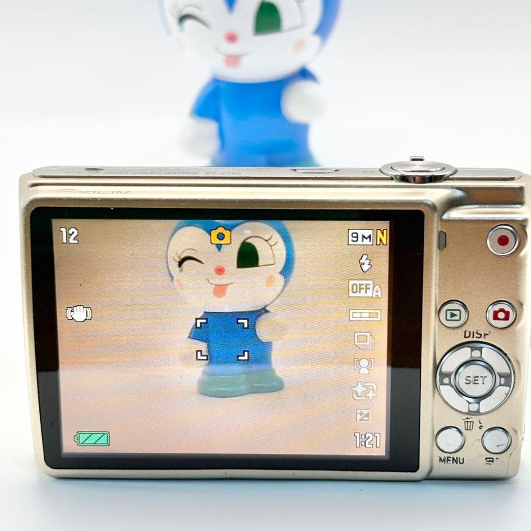 動作確認済み　CASIO EXILIM EX-Z250 EX-Z ゴールド