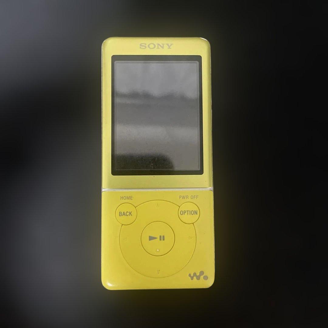 SONY ウォークマン イエロー NW-S774