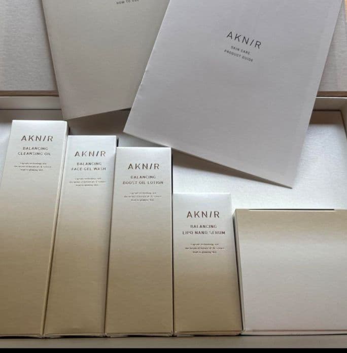 値下げ　新品未開封 AKNIR アクニースキンケア5点セット