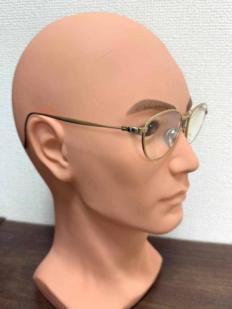 ★ローデンストック R2490 950装飾 メタルフレーム 度入メガネ