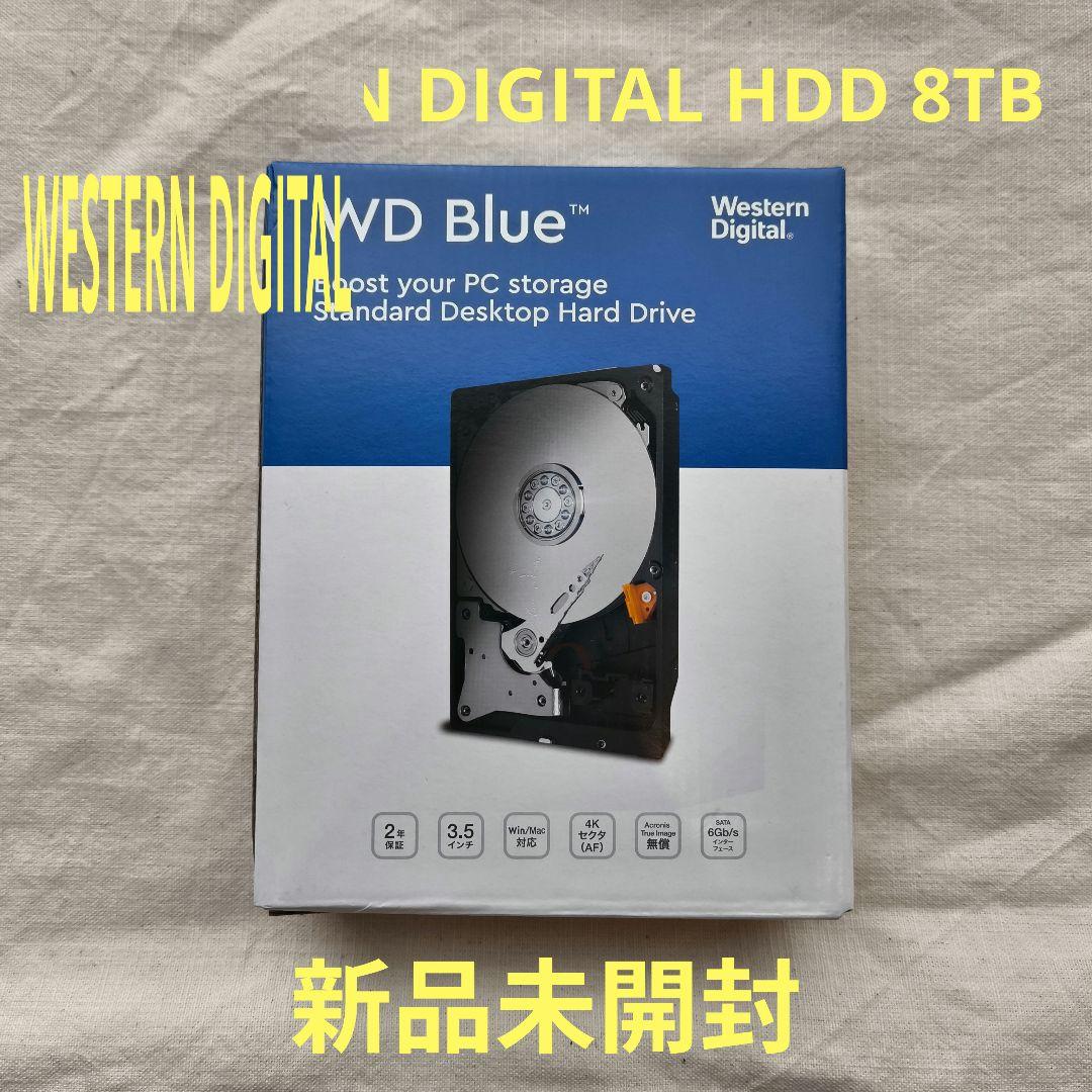 【新品未開封】WESTERN DIGITAL WD80EAAZ HDD 8TB