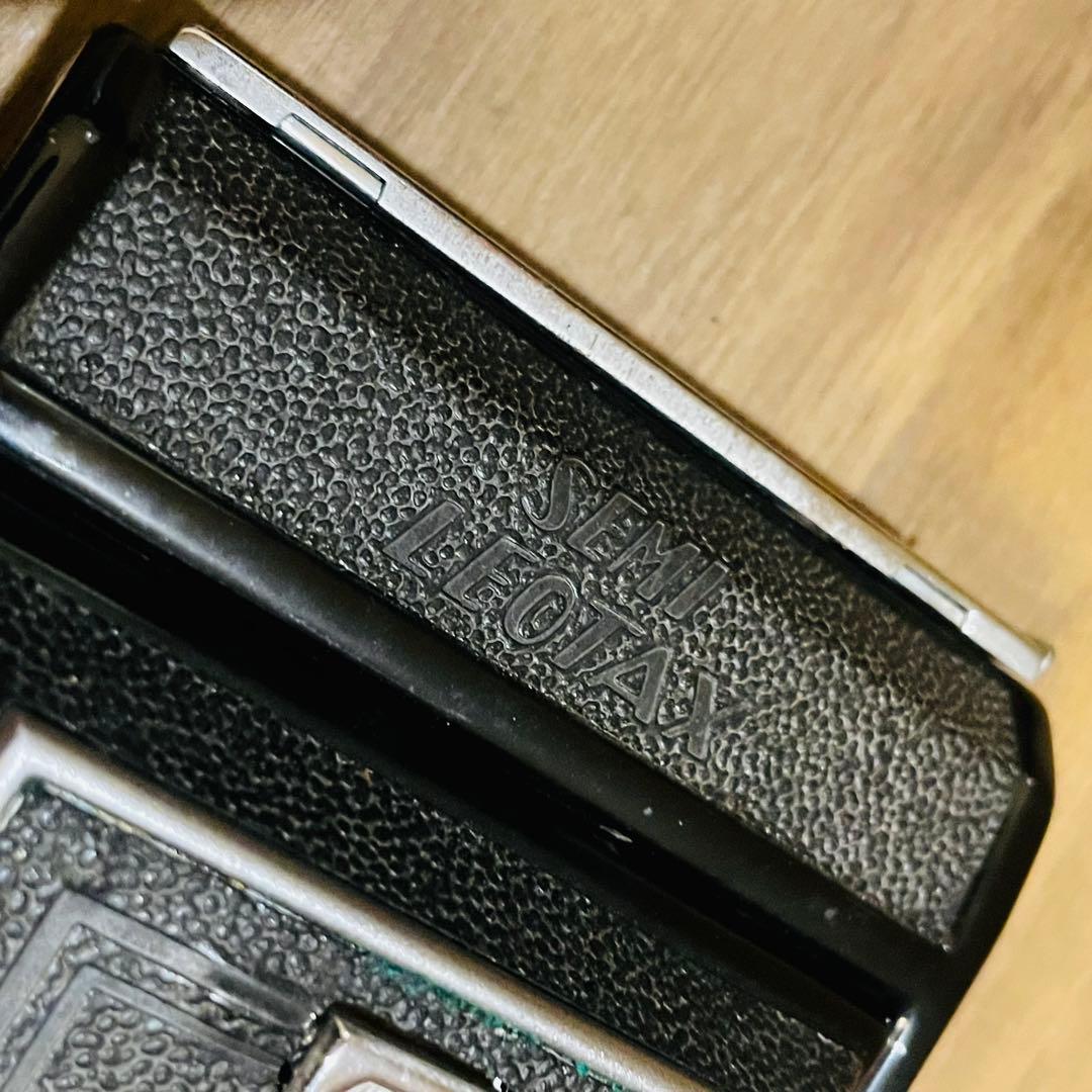 【希少 美品】SEMI-LEOTAX 蛇腹カメラセミ・レオタックス セミ判